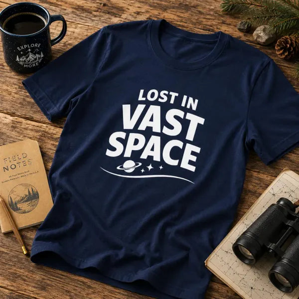 Lost In Vast Space – T-shirt