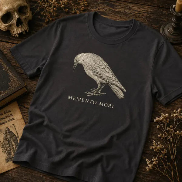 Memento Mori Fågel – Stoisk T-shirt