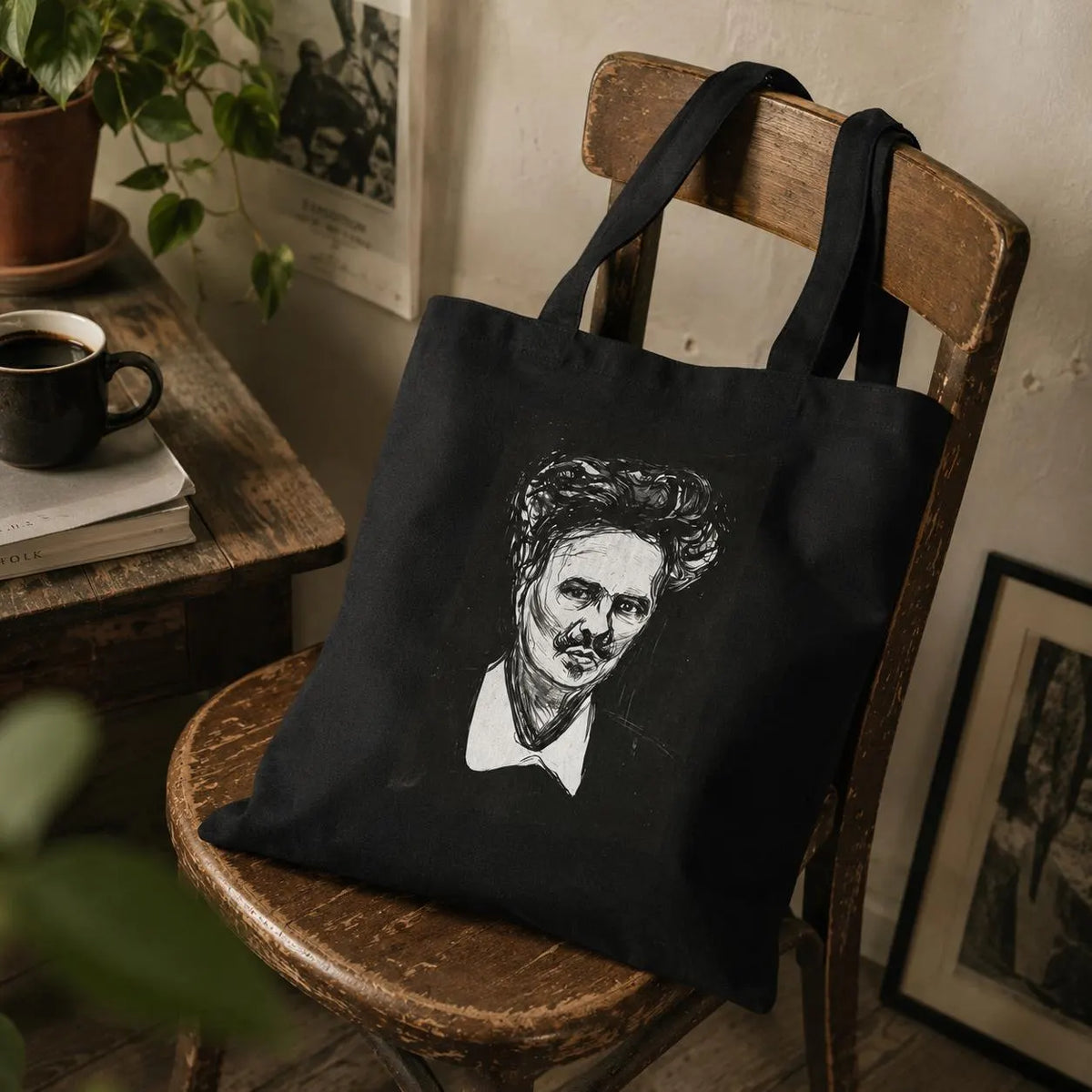 Strindberg Tygkasse, Edvard Munch-skiss